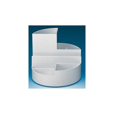 Round Box. White portapenne - Foto 1