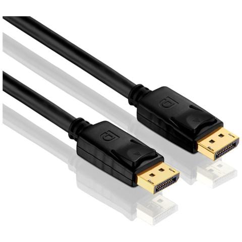 15m 2xDisplayPort, DisplayPort, DisplayPort, Maschio, Maschio, Oro, Nero - Foto 1