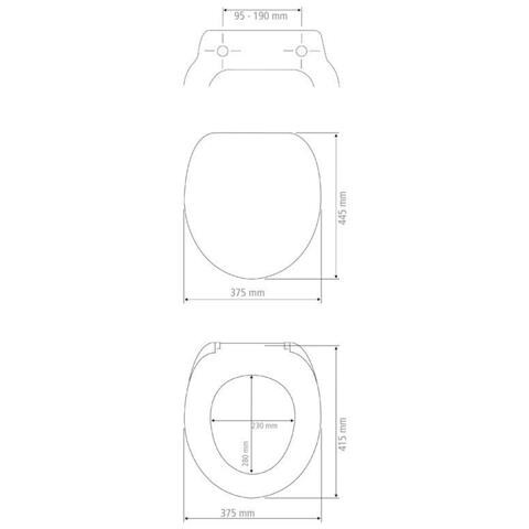 Sedile Wc Doppio, Wc Integrato Per Bambini E Adulti, Delos - Foto 5