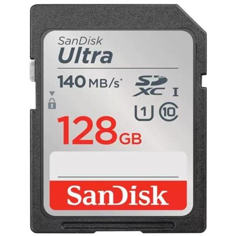 Ultra 128 Gb Sdxc Uhs-i Classe 10 (Ultra - Flash Memory Card - 128 Gb - Class 10 - Sdhc Uhs-i) - Foto 1