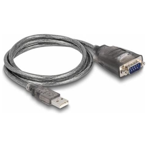 Adattatore Usb 2.0 Tipo-a A 1 X Seriale Rs-232 D-sub 9 Pin Maschio Con Dadi Con 3 X Led 1 M - Foto 1