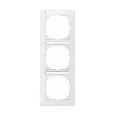 Meg4032-3619 Bianco Placca Per Interruttori E Coperchio Per Presa - Foto 1