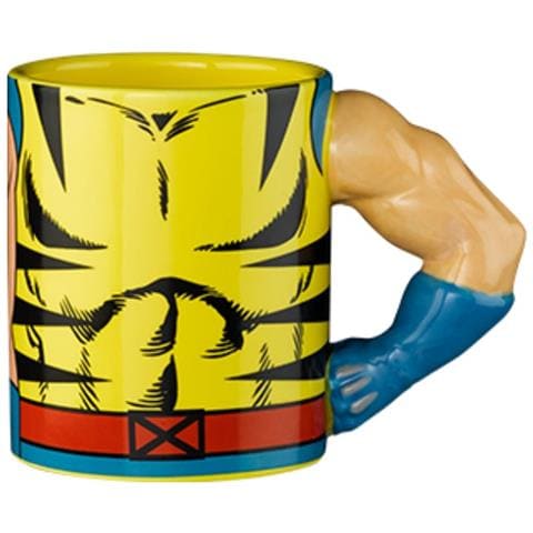Wolverine Tazza Beige, Nero, Blu, Rosso, Giallo Universale 1 Pezzo - Foto 1