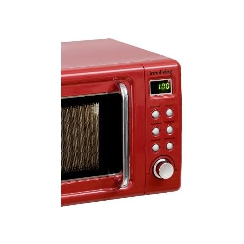 Forno Microonde INN-861R con Grill Capacità 20 Litri Potenza 700 Watt Colore Rosso - Foto 3