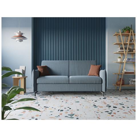 Scarlet Divano Letto Lineare Impermeabile T19 Marrone - Foto 7