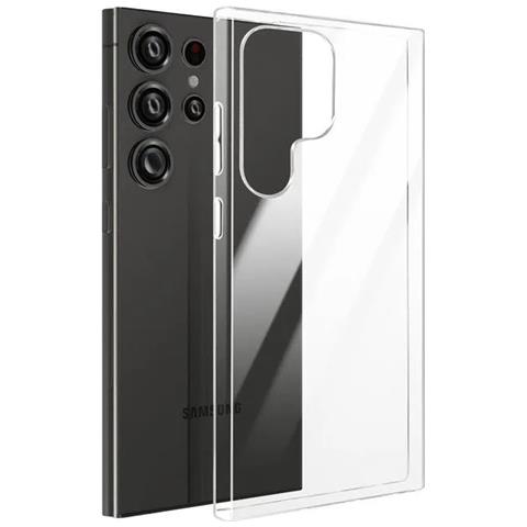 Ultra Slim Custodia Tpu Silicone 0,3mm Cover Case Per Samsung Galaxy S24 Ultra Trasparente - Foto 1