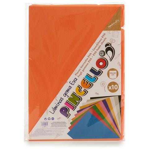 Gioco Di 10 Fogli In Gomma Eva 20x30 Cm. - Foto 1