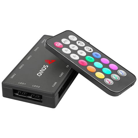 Ventola Da Case Savio Fan-01 Argb Ø 12 Cm - Foto 2