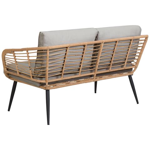 Set Di Divani Corinth Ii Rattan Sintetico Naturale - Foto 2