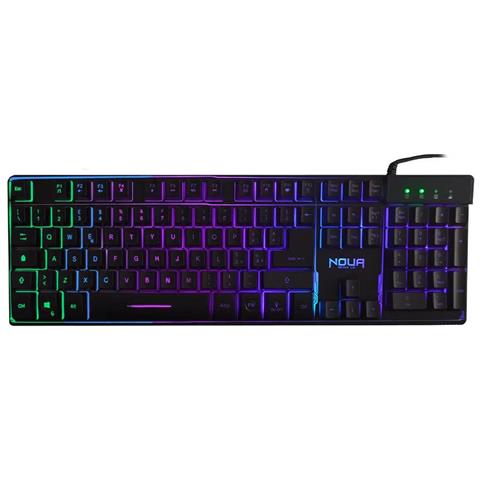 Tastiera Gaming Yelena Semi-meccanica Retroilluminazione Rgb 105 Tasti (12 Multimediali) Layout It - Foto 1