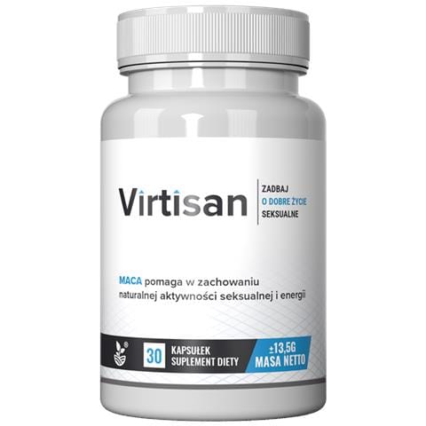 Integratore Per Uomini: Formula Completa Con Muira Puama, Maca E Ginkgo - Virtisan 30 Capsule - Foto 1