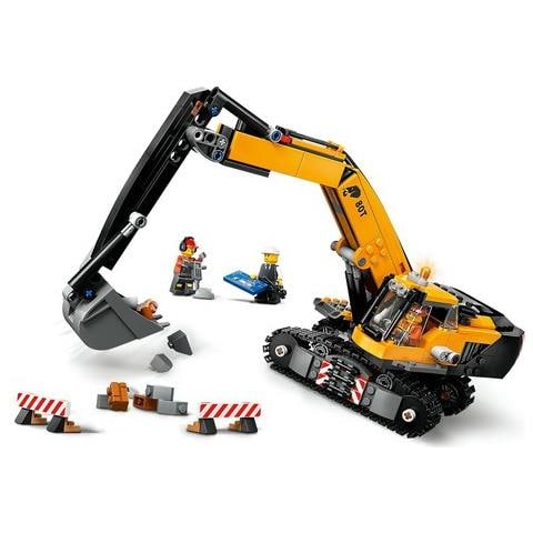 Gioco per Bambini Escavatore da cantiere giallo - Foto 1