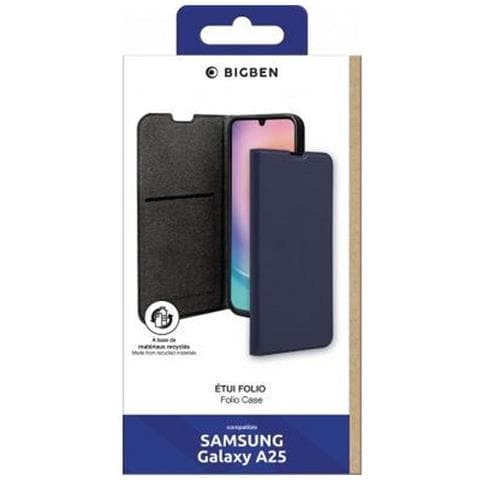 Custodia Per Samsung Galaxy A25 Folio Wallet Portacarte Supporto Video, Nero - Foto 2