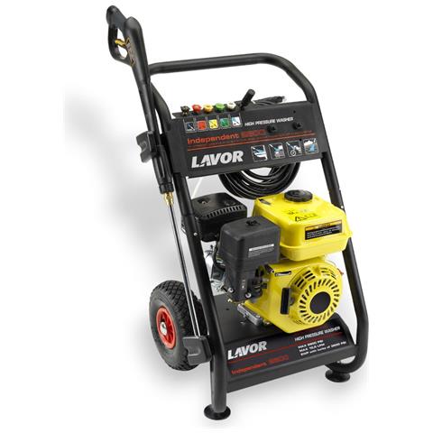 Idropulitrice Professionale Ad Acqua Fredda Con Motore A Scoppio 4 Tempi 6,5hp E Ruote Pneumatiche Lavor Independent 2800 - Foto 1