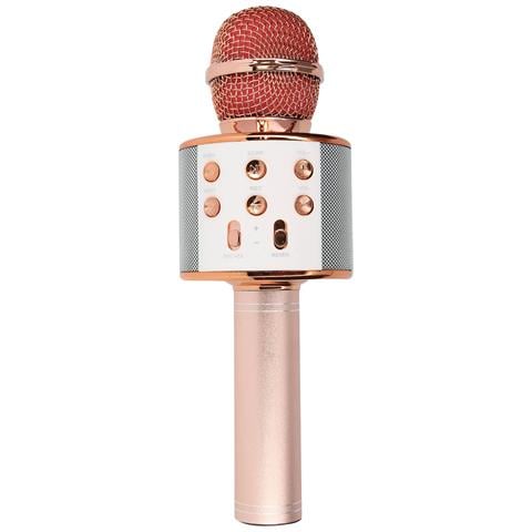 Microfono Karaoke Bluetooth Altoparlante Integrato Tasti Multifunzione - Foto 1