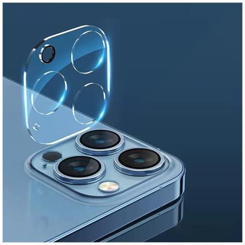 Protezione Completa Per Obiettivo Della Fotocamera Con Bordo Nero Per Iphone Iphone 16/16 Più - Foto 4