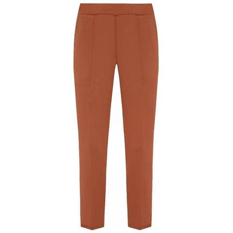 Jeans E Pantaloni In Poliestere Marrone - S - Foto 1