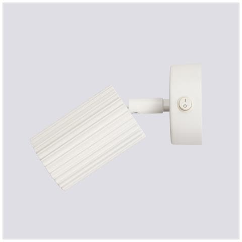 Lampada Da Parete Karbon Beige Con Interruttore Sl. 1598 - Minimalista Lampada Da Parete Beige 16x8x8 Cm - Foto 8