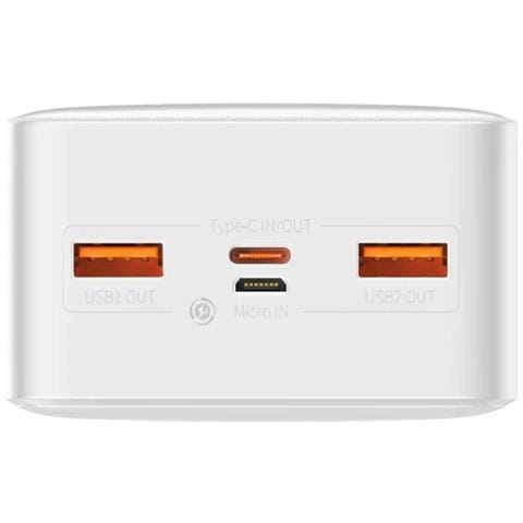 Bipow Polimeri di litio (LiPo) 30000 mAh Bianco - Foto 2