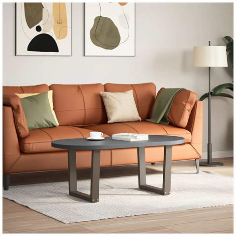 Gambe Per Tavolo Pranzo A V 2pz Naturale 50x(42-43,3)cm Acciaio - Foto 2