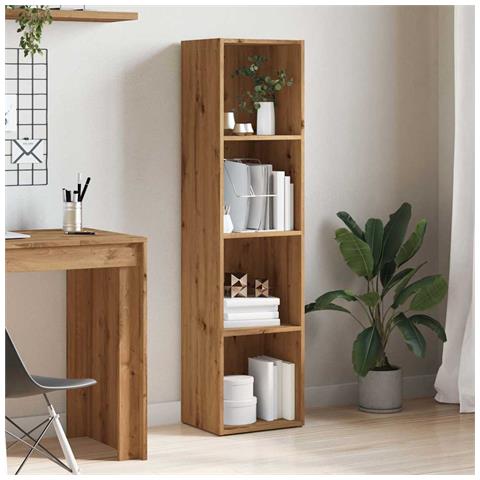 Libreria Rovere Artigianale 36x30x143 Cm Legno Multistrato - Foto 3