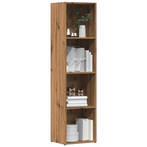 Libreria Rovere Artigianale 36x30x143 Cm Legno Multistrato - Foto 1