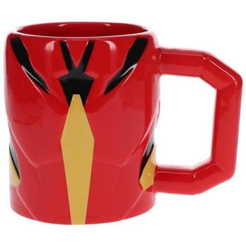 Iron Man Shaped Mug Tazza Rosso Universale - Foto 3