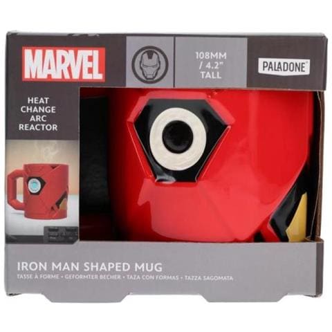 Iron Man Shaped Mug Tazza Rosso Universale - Foto 1