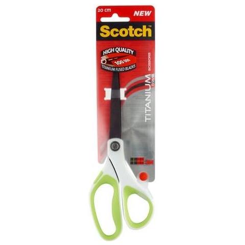 Scotch 7000034006 Forbici Da Cancelleria Forbici Per Attività Manuali, Forbici Da Ufficio, Universale Taglio A Zig Zag Verde - Foto 1