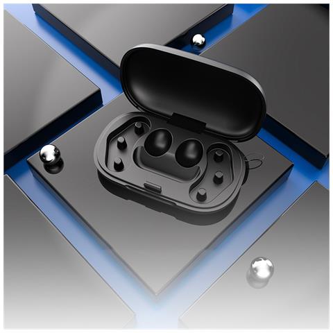 Custodia Per Auricolari - Custodia Porta Auricolari Yan Ruyu Bianca Black - Foto 3