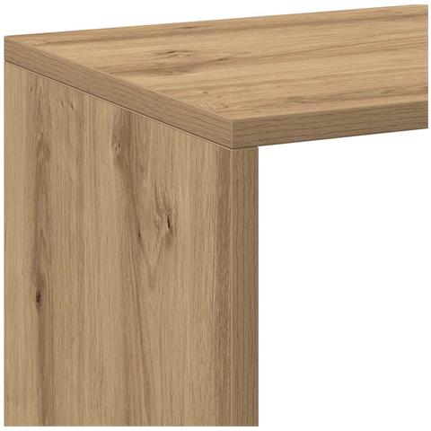 Libreria Divisorio Rovere Artigianale 67x25x161,5 cm Truciolato - Foto 9