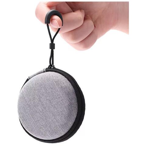 Custodia Rotonda Per Accessori Digitali 8x8x3.5cm - Organizza I Tuoi Dispositivi - Foto 2