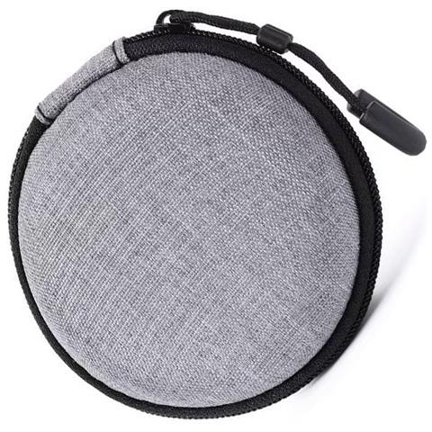Custodia Rotonda Per Accessori Digitali 8x8x3.5cm - Organizza I Tuoi Dispositivi - Foto 4
