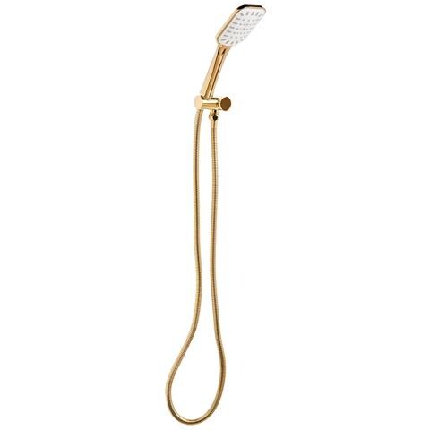 Kit Doccia Con Soffione E Flessibile Amaja Oro - Foto 2