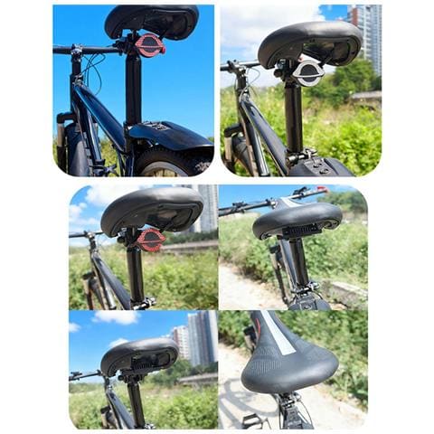 Supporto Per Airtag Per Sella Bici Con Riflettore E Vite, Custodia Protettiva Nascosta Antifurto, Compatibile Con Airtag White - Foto 6