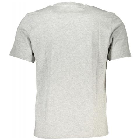 MAGLIETTA A MANICHE CORTE DA UOMO GRIGIO - Colore: Grigio, Taglia: 2XL - Foto 2
