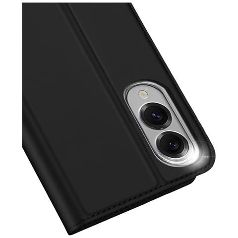 Cover per Galaxy S25 Edge - Pelle /PU, Nero - Foto 2