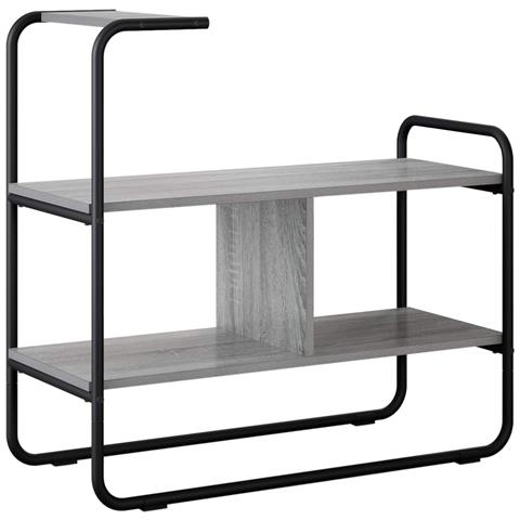 Tavolo consolle Sonoma grigio 80 x 35 x 75 cm - Foto 1