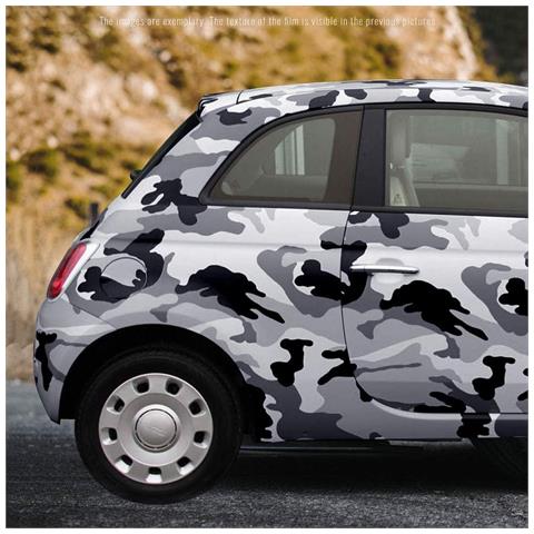 Foglio Pellicola Adesiva per Wrapping Mimetico Girgio, 50 x 70 cm - Foto 6