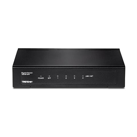 4-port Gigabit Switch With Sfp In - Foto 4