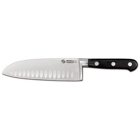 Coltello Santoku, Lama Alveolata Cm 18 - Lunghezza Lama Cm 18 - Foto 1
