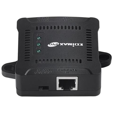 Supporto Power over Ethernet (PoE) Nero divisore di rete, Splitter PoE - Foto 2