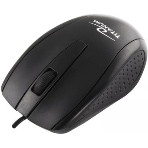Mouse Ottico Titanium Usb Nero - Foto 1