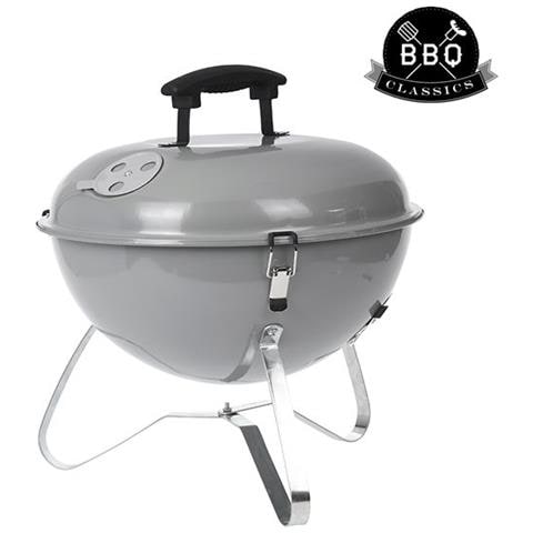 Barbecue Portatile A Carbone Con Coperchio Bbq Classics V0201235 - Foto 1