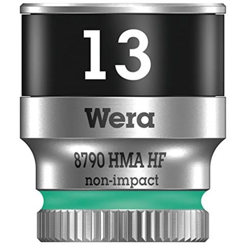8790 HMA HF Bussola per cricchetto Ciclopi con attacco da 1/4con ritegno Vite, 13,0 millimetri - Foto 1