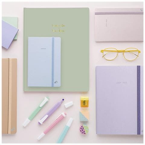 Diario 2020-2021 Con Elastico Pastel Blu - Foto 2