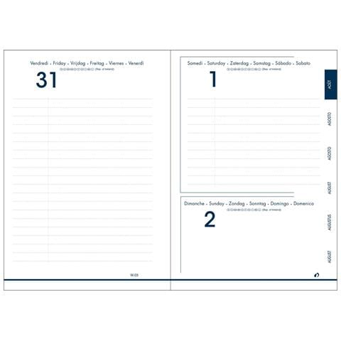 Diario 2020-2021 Con Elastico Pastel Blu - Foto 3