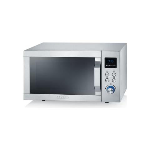Mw 7751 Forno A Microonde Piano Di Lavoro Microonde Con Grill 20 L 800 W Argento, Acciaio Inossidabile - Foto 1