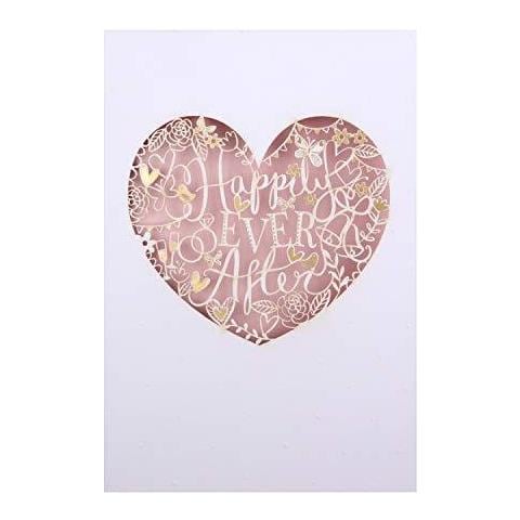 Congratulazioni Wedding Card Da - Laser Cut Design - Foto 1