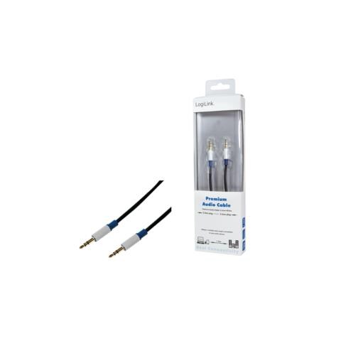 BASC15 1.5m 3.5mm 3.5mm Nero, Blu, Grigio cavo audio - Foto 3